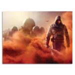 تابلو عکس اتاق گیمینگ با تم اساسینز کرید (افقی) Assassin's Creed-003