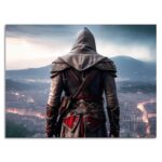 تابلو عکس اتاق گیمینگ با تم اساسینز کرید (افقی) Assassin's Creed-054