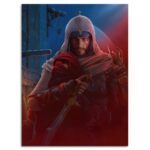 تابلو عکس اتاق گیمینگ با تم اساسینز کرید (عمودی) Assassin's Creed-071