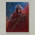 تابلو عکس اتاق گیمینگ با تم اساسینز کرید (عمودی) Assassin's Creed-071 - Image 3