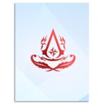 تابلو عکس اتاق گیمینگ با تم اساسینز کرید (عمودی) Assassin's Creed-073