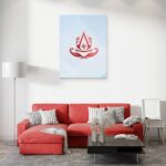تابلو عکس اتاق گیمینگ با تم اساسینز کرید (عمودی) Assassin's Creed-073 - Image 2