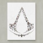 تابلو عکس اتاق گیمینگ با تم اساسینز کرید (عمودی) Assassin's Creed-074 - Image 3