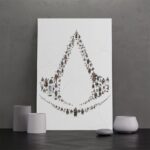 تابلو عکس اتاق گیمینگ با تم اساسینز کرید (عمودی) Assassin's Creed-074 - Image 4