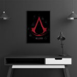 تابلو عکس اتاق گیمینگ با تم اساسینز کرید (عمودی) Assassin's Creed-075 - Image 2