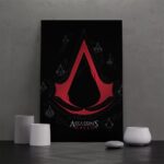 تابلو عکس اتاق گیمینگ با تم اساسینز کرید (عمودی) Assassin's Creed-075 - Image 4