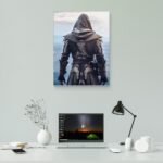 تابلو عکس اتاق گیمینگ با تم اساسینز کرید (عمودی) Assassin's Creed-082 - Image 6
