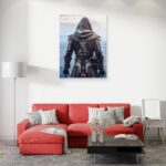 تابلو عکس اتاق گیمینگ با تم اساسینز کرید (عمودی) Assassin's Creed-082 - Image 2