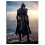 تابلو عکس اتاق گیمینگ با تم اساسینز کرید (عمودی) Assassin's Creed-083