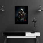 تابلو عکس اتاق گیمینگ با تم اساسینز کرید (عمودی) Assassin's Creed-086 - Image 5