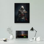 تابلو عکس اتاق گیمینگ با تم اساسینز کرید (عمودی) Assassin's Creed-086 - Image 2