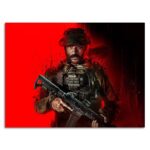 تابلو عکس اتاق گیمینگ با تم کال آف دیوتی (افقی) Call of Duty-024