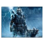 تابلو عکس اتاق گیمینگ با تم کال آف دیوتی (افقی) Call of Duty-052