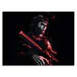 تابلو عکس اتاق گیمینگ با تم کال آف دیوتی (افقی) Call of Duty-055