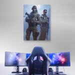 تابلو عکس اتاق گیمینگ با تم کال آف دیوتی (عمودی) Call of Duty-066 - Image 2