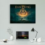 تابلو عکس اتاق گیمینگ با تم الدن رینگ (افقی) Elden Ring-012 - Image 2