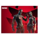 تابلو عکس اتاق گیمینگ با تم فورت نایت (افقی) fortnite-014