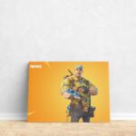 تابلو عکس اتاق گیمینگ با تم فورت نایت (افقی) fortnite-015 - Image 4