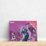تابلو عکس اتاق گیمینگ با تم فورت نایت (افقی) fortnite-019 - Image 4