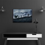 تابلو عکس اتاق گیمینگ با تم گاد آف وار (افقی) God of War-007 - Image 3
