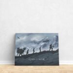 تابلو عکس اتاق گیمینگ با تم گاد آف وار (افقی) God of War-007 - Image 4