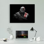 تابلو عکس اتاق گیمینگ با تم گاد آف وار (افقی) God of War-017 - Image 2