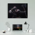 تابلو عکس اتاق گیمینگ با تم گاد آف وار (افقی) God of War-035 - Image 2