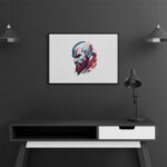 تابلو عکس اتاق گیمینگ با تم گاد آف وار (افقی) God of War-039 - Image 3