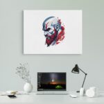 تابلو عکس اتاق گیمینگ با تم گاد آف وار (افقی) God of War-039 - Image 2