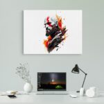 تابلو عکس اتاق گیمینگ با تم گاد آف وار (افقی) God of War-046 - Image 2