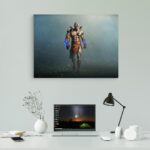 تابلو عکس اتاق گیمینگ با تم گاد آف وار (افقی) God of War-047 - Image 2