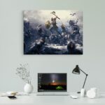تابلو عکس اتاق گیمینگ با تم گاد آف وار (افقی) God of War-054 - Image 2