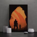 تابلو عکس اتاق گیمینگ با تم گاد آف وار (عمودی) God of War-058 - Image 5