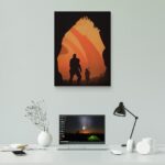 تابلو عکس اتاق گیمینگ با تم گاد آف وار (عمودی) God of War-058 - Image 6