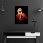 تابلو عکس اتاق گیمینگ با تم گاد آف وار (عمودی) God of War-065 - Image 4