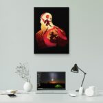 تابلو عکس اتاق گیمینگ با تم گاد آف وار (عمودی) God of War-065 - Image 6