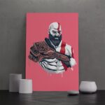تابلو عکس اتاق گیمینگ با تم گاد آف وار (عمودی) God of War-069 - Image 5