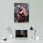 تابلو عکس اتاق گیمینگ با تم گاد آف وار (عمودی) God of War-071 - Image 6
