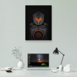 تابلو عکس اتاق گیمینگ با تم هالو (عمودی) Halo-078 - Image 6