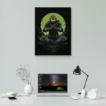تابلو عکس اتاق گیمینگ با تم هالو (عمودی) Halo-081 - Image 6