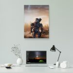 تابلو عکس اتاق گیمینگ با تم هالو (عمودی) Halo-082 - Image 6