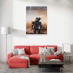 تابلو عکس اتاق گیمینگ با تم هالو (عمودی) Halo-082 - Image 2
