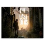 تابلو عکس اتاق گیمینگ با تم لست آف آس (افقی) last of us-013