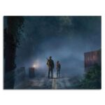 تابلو عکس اتاق گیمینگ با تم لست آف آس (افقی) last of us-021