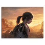 تابلو عکس اتاق گیمینگ با تم لست آف آس (افقی) last of us-029