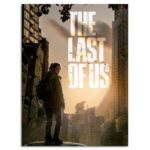 تابلو عکس اتاق گیمینگ با تم لست آف آس (عمودی) last of us-061