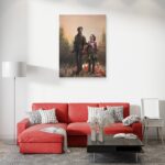 تابلو عکس اتاق گیمینگ با تم لست آف آس (عمودی) last of us-067 - Image 2