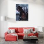 تابلو عکس اتاق گیمینگ با تم لست آف آس (عمودی) last of us-076 - Image 2