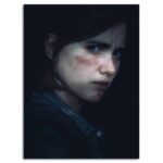 تابلو عکس اتاق گیمینگ با تم لست آف آس (عمودی) last of us-083