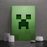 تابلو عکس اتاق گیمینگ با تم ماین کرفت (عمودی) Mine craft-017 - Image 5
